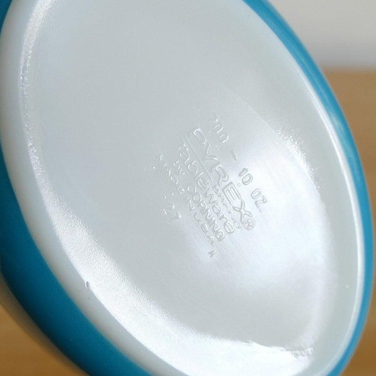 ☆4】オールドパイレックス 10oz キャセロール 青 a ☆4】オールドパイレックス 10oz キャセロール 青 a