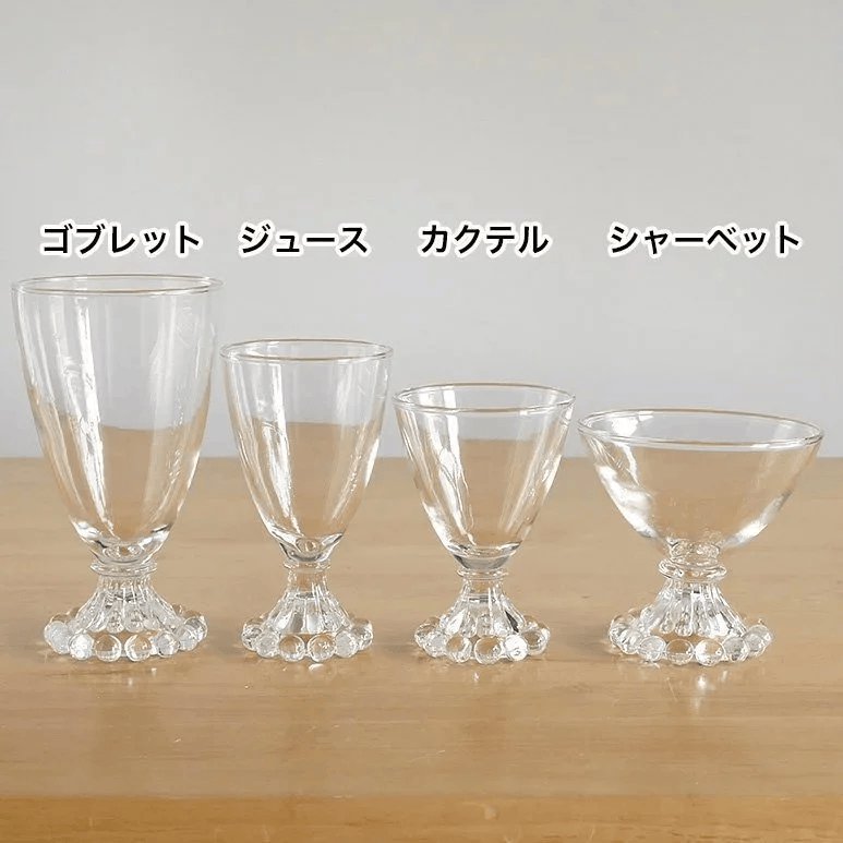 ☆4】アンカーホッキング ブーピー ジュース・ワイングラス h - ファイヤーキング ＆ ヴィンテージ食器専門店 3DROPS | Fire-king  & American vintage glassware 3DROPS