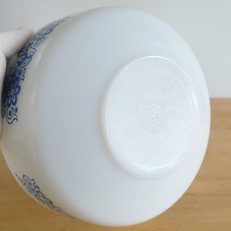 ☆4】フェデラル ミキシングボウル ブルーフローラル Lサイズ