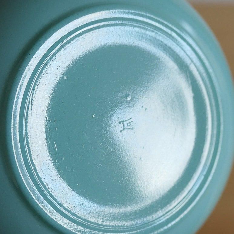 ☆4】ヘーゼルアトラス シリアルボウル ターコイズブルー c