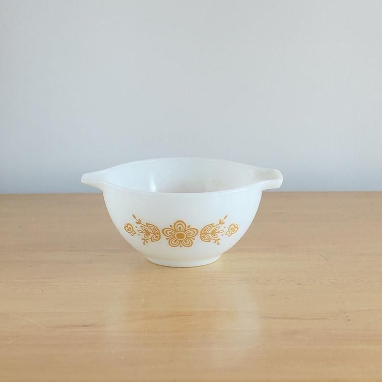 オールドパイレックス ゴールデンバタフライ シンデレラボウル