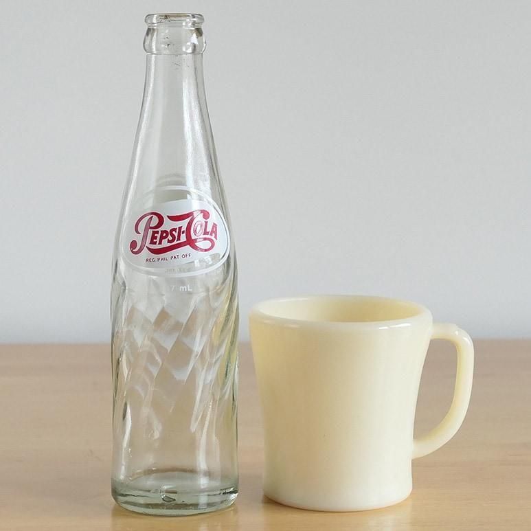 ☆3】ヴィンテージ ペプシコーラ瓶 237ml - ヴィンテージ輸入食器店 3DROPS