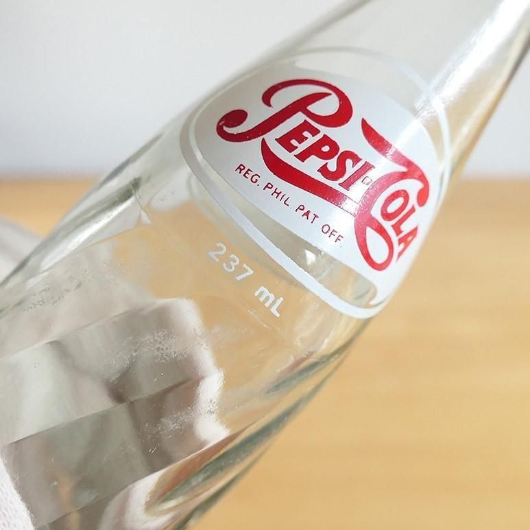 ☆3】ヴィンテージ ペプシコーラ瓶 237ml - ヴィンテージ輸入食器店 3DROPS