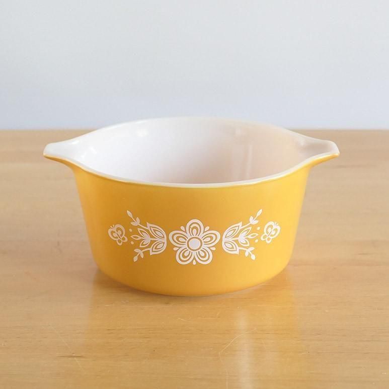 オールドパイレックス　イエローデイジー　3個セット オールドパイレックス イエローデイジー 3個セット オールド