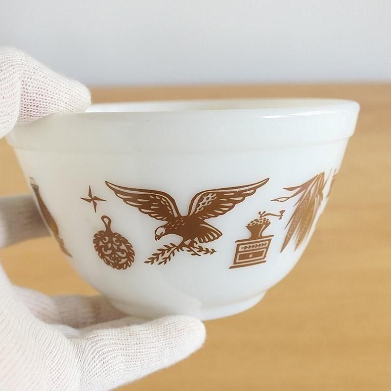 ☆4】オールドパイレックス ミキシングボウル アーリーアメリカン S