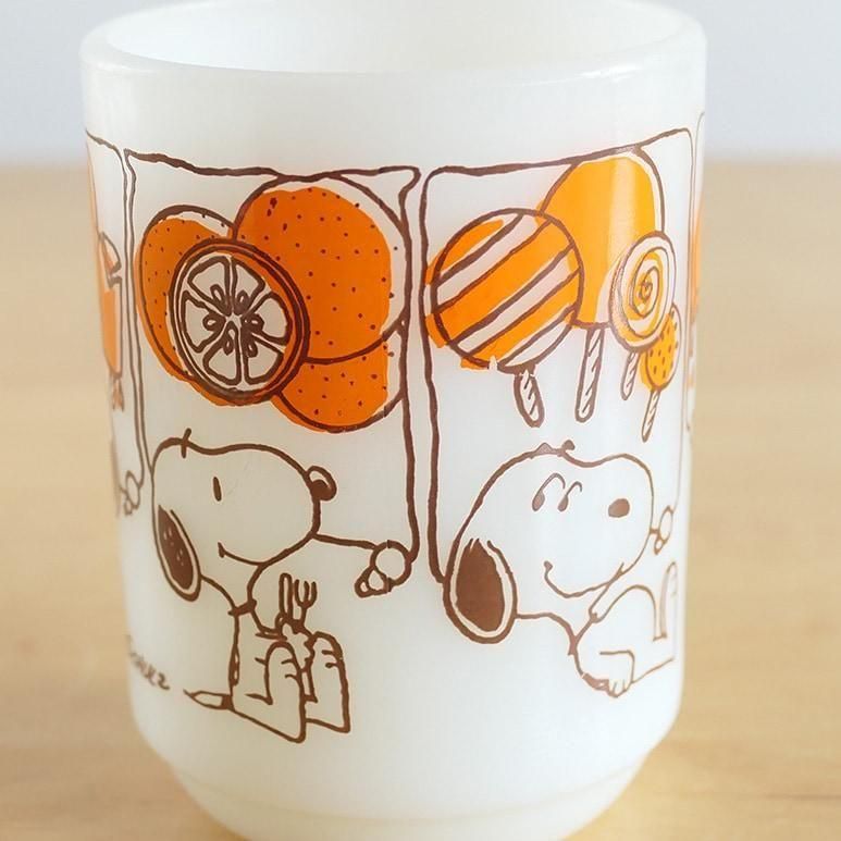 ☆4】ファイヤーキング スヌーピー スイーツ - ヴィンテージ輸入食器店