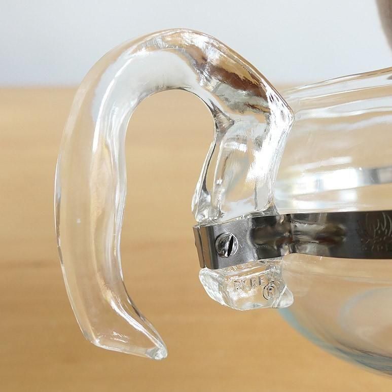 ヴィンテージ オールドパイレックス　ガラス　ポット OLD PYREX” Flamewere Tea pot オールドパイレックス