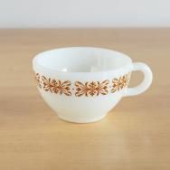 オールド パイレックス　カップ&ソーサートリオ　ENGLAND テンポ オールド パイレックス カップ&ソーサートリオ ENGLAND テンポ