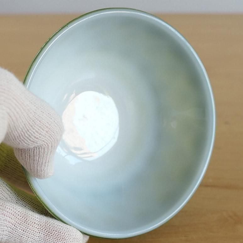 ☆3】ファイヤーキング キンバリーボウル 緑 b - ヴィンテージ輸入食器