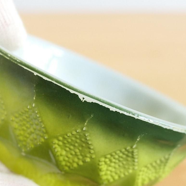 ☆3】ファイヤーキング キンバリーボウル 緑 b - ヴィンテージ輸入食器