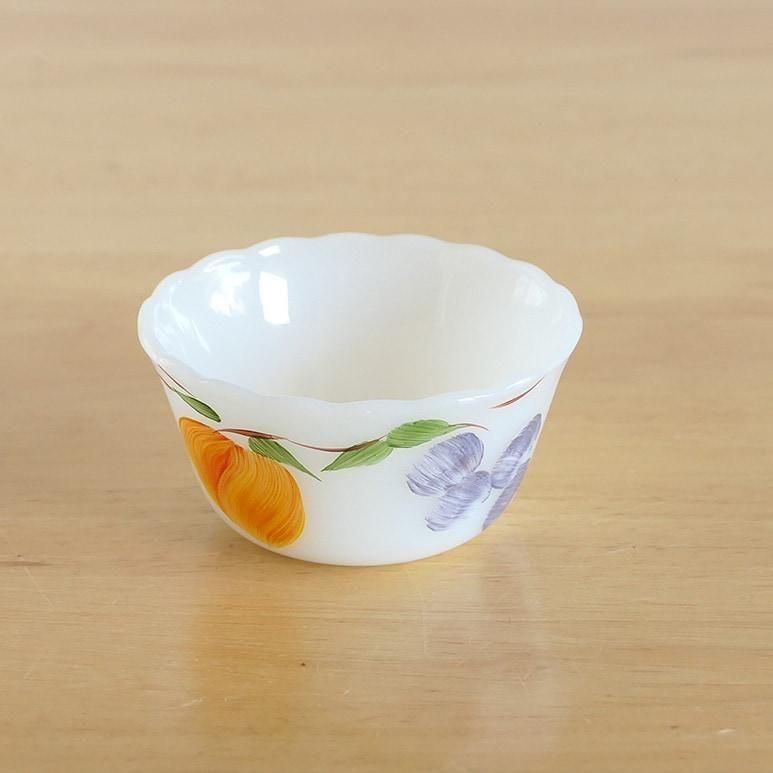 fireking ゲイファド　フルーツバターボウル ☆4】ファイヤーキング カスタードカップ ゲイファド フルーツ b