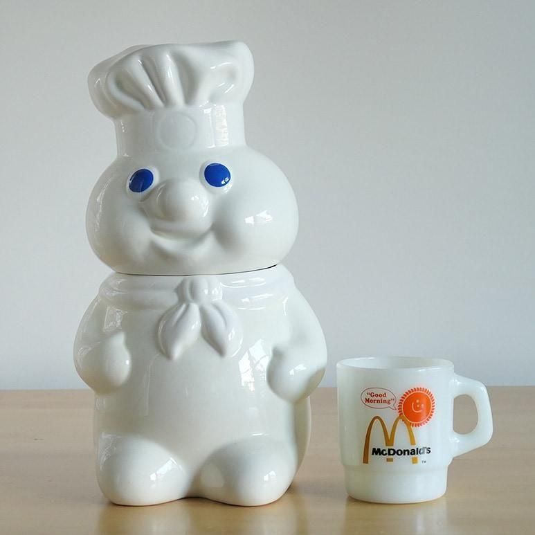 ドゥボーイ　クッキージャー　70’s レア ドゥボーイ クッキージャー 70's レア Doughboy Cookie Jar - Etsy
