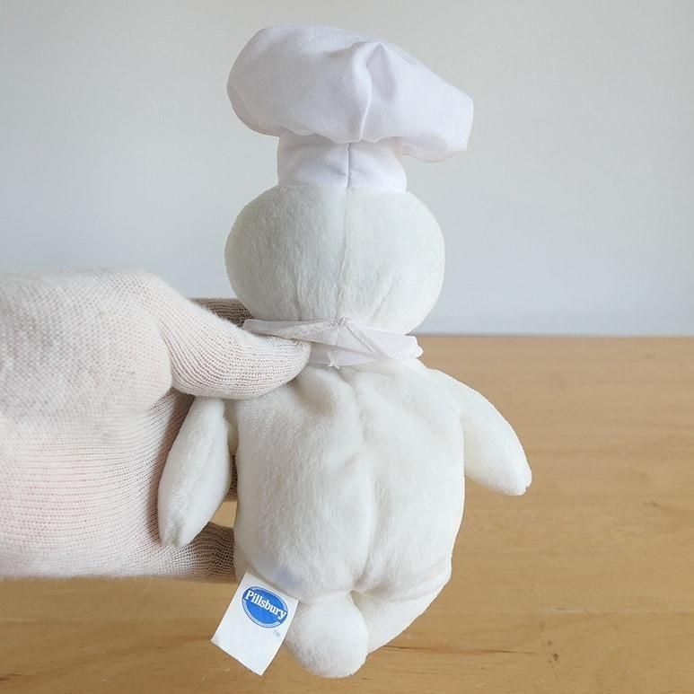 ☆4】Pillsbury ドゥボーイ ぬいぐるみ Mサイズ - ヴィンテージ輸入