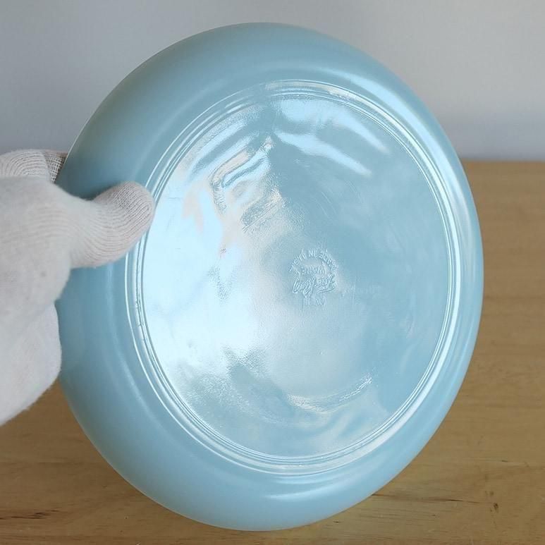 ☆4】ファイヤーキング ターコイズブルー 9インチ ディナー