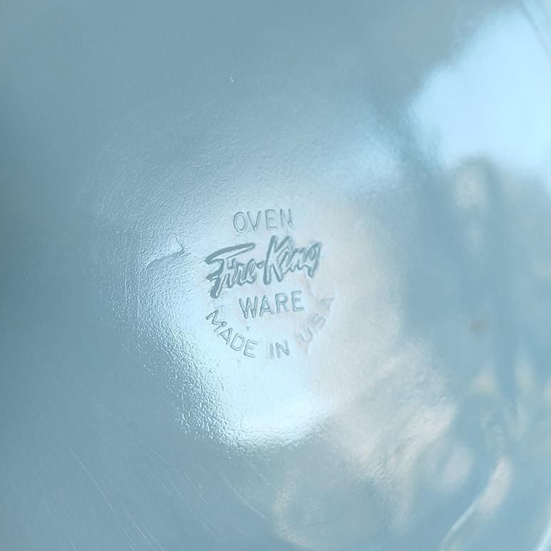 highyossyさま専用ファイヤーキングターコイズ ディナープレート４枚セット ファイヤーキング☆スナックセット☆DEALERSHIP