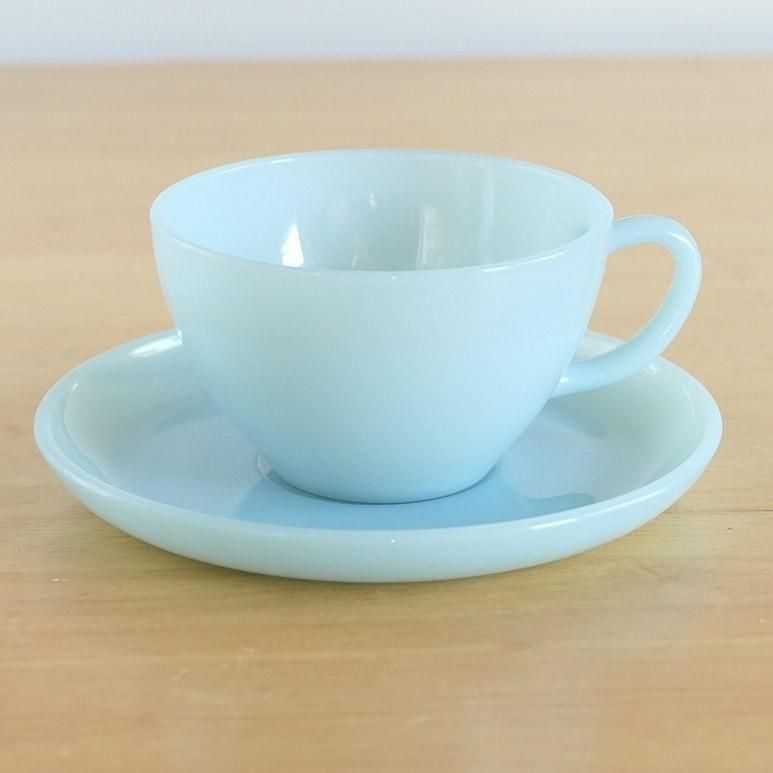 【激レア】ファイヤーキング　ターコイズ　プレート　カップ&ソーサーセット ファイヤーキング ターコイズ、カップ＆ソーサー
