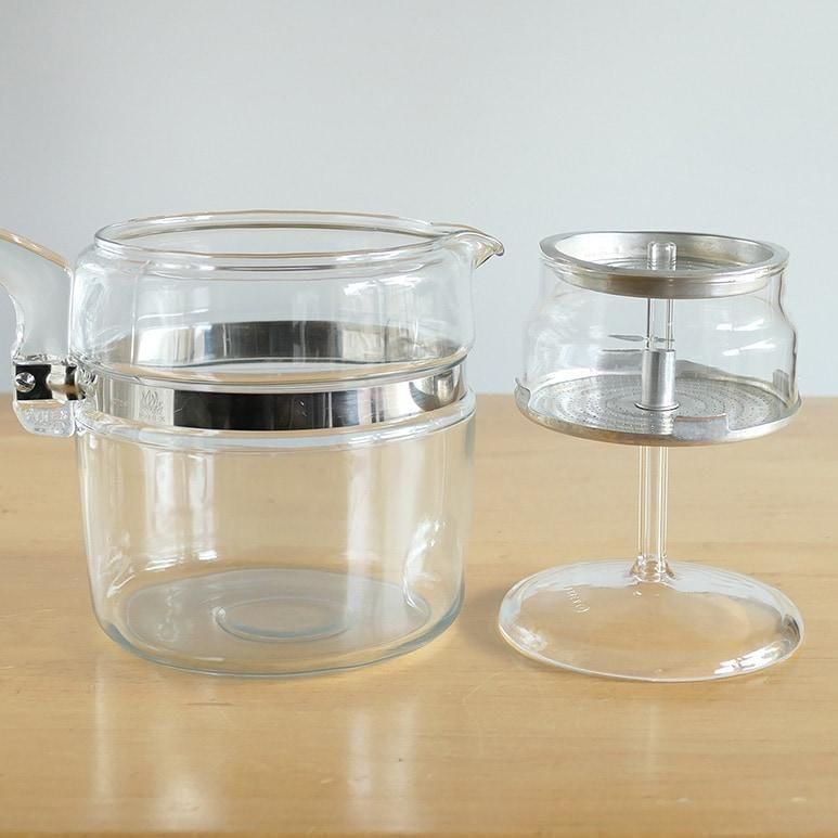 オールドパイレックス パーコレーター ポットのみ U.S.A製 オールドパイレックス パーコレーター 6CUP 未使用品