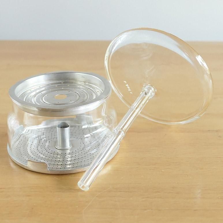 オールドパイレックス　パーコレーター　６カップ　ストレートハンドル パイレックス 6カップパーコレーター、ストレートハンドル