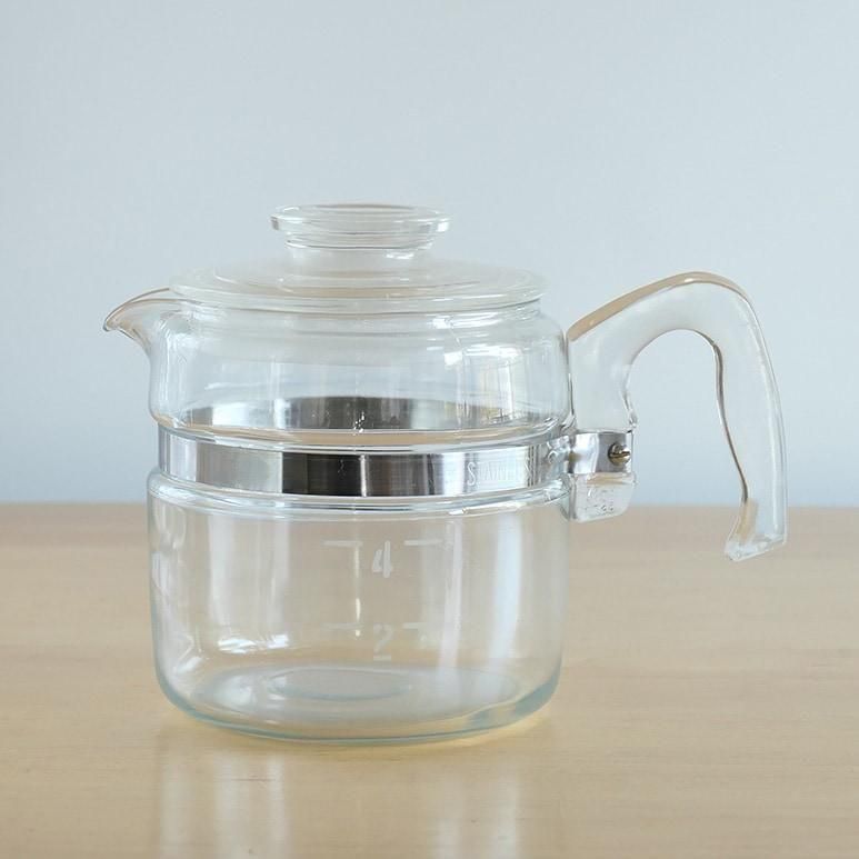 ☆3】オールドパイレックス パーコレーター 4CUP用 本体のみ