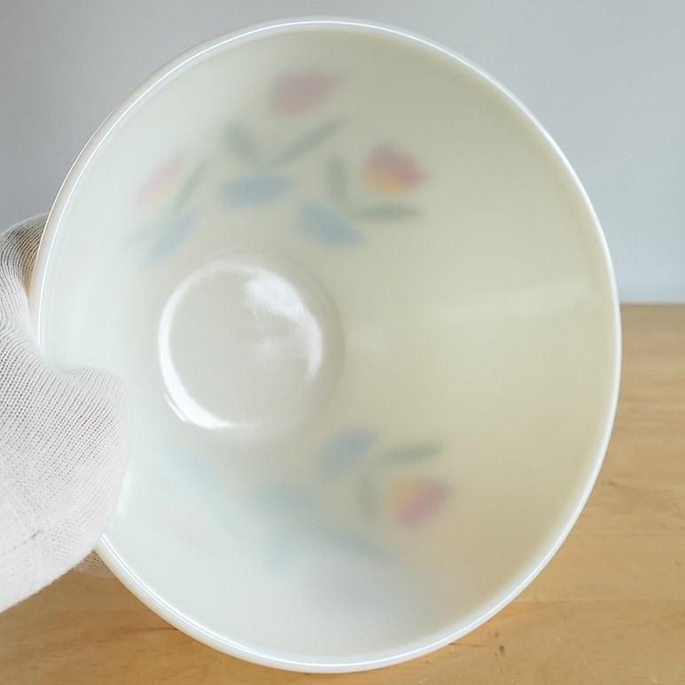 ヴィンテージFire King チューリップ柄 ボウル LL アイボリー·美品 楽天市場】ファイヤーキング アイボリー カラフルチューリップ 3