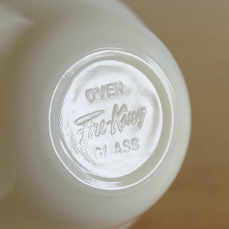 165 ファイヤーキング　アイボリー　カスタードカップ5個 ファイヤーキングアイボリーカスタードカップ : 昭和レトロ食器