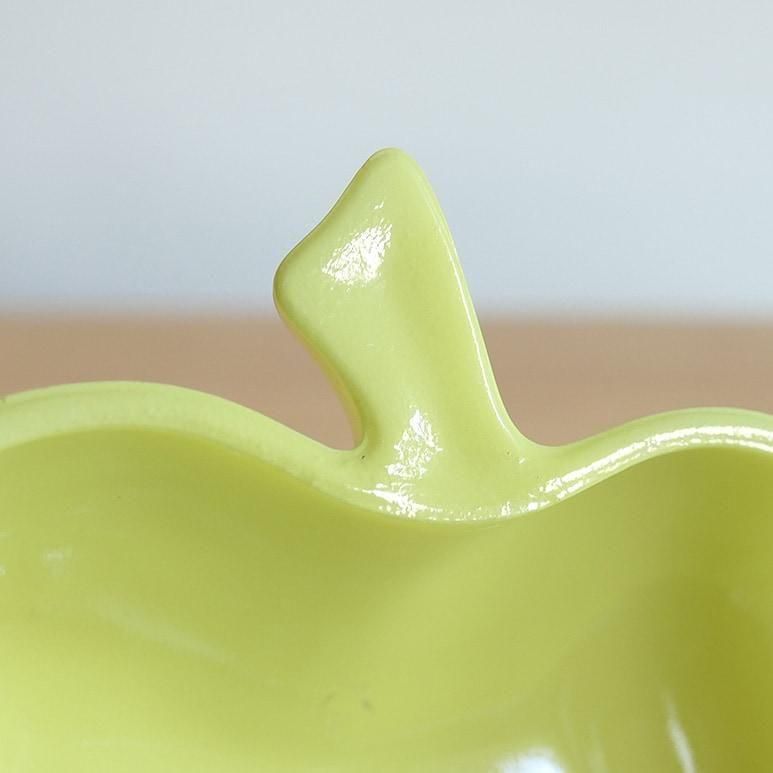 ☆4】ヘーゼルアトラス アップルボウル 6インチ 黄色 e