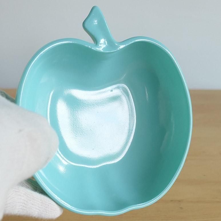 ☆4】ヘーゼルアトラス アップルボウル 6インチ 水色
