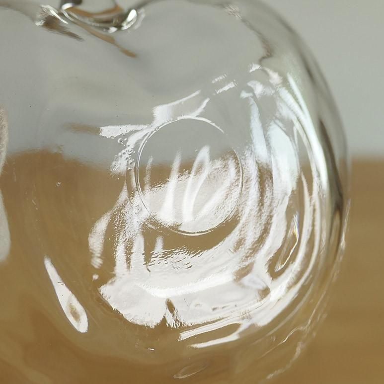 ☆4】ヘーゼルアトラス アップルボウル 4インチ クリア 2点