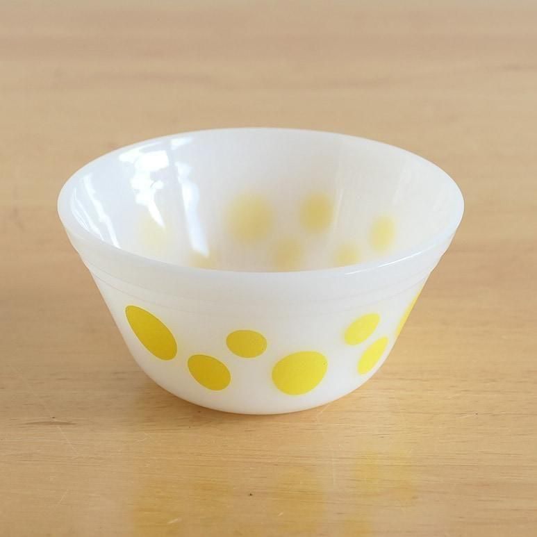 フェデラル　ミキシングボウル　ピッチャー ☆4】フェデラル ミキシングボウル Sサイズ ポルカドット 黄