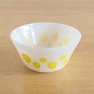 【★4】フェデラル ミキシングボウル Sサイズ ポルカドット 黄