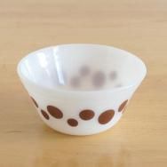 【★3】フェデラル ミキシングボウル Sサイズ ポルカドット こげ茶