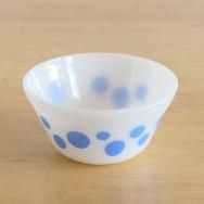 【★4】フェデラル ミキシングボウル Sサイズ ポルカドット 青