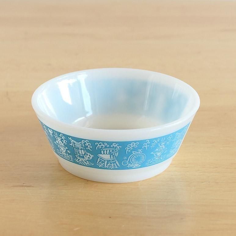 ファイヤーキングfirekingターコイズプレートデザートボウルスープ
