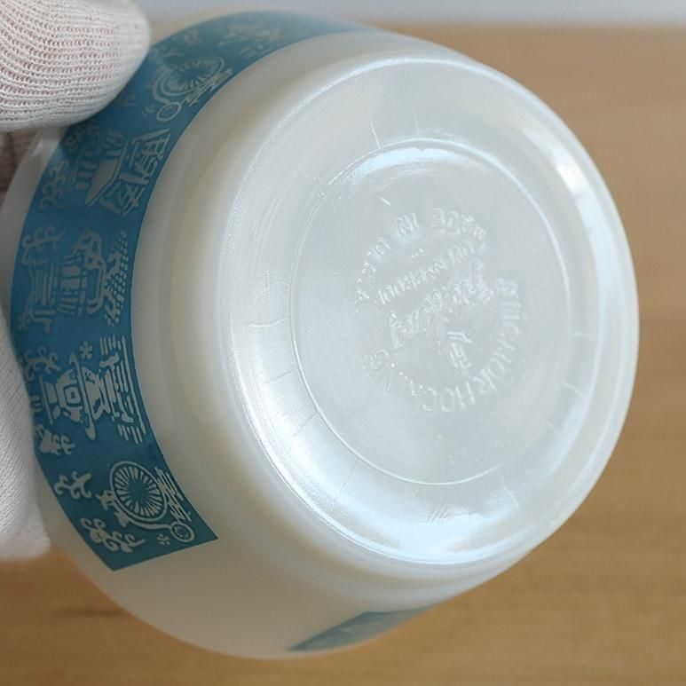 ☆4】ファイヤーキング スープ シリアルボウル ファニチャー 青