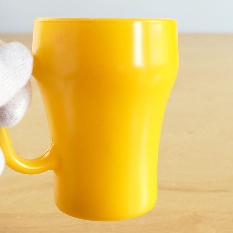 ☆4】ファイヤーキング ソーダマグ 山吹 - ヴィンテージ輸入食器店 3DROPS