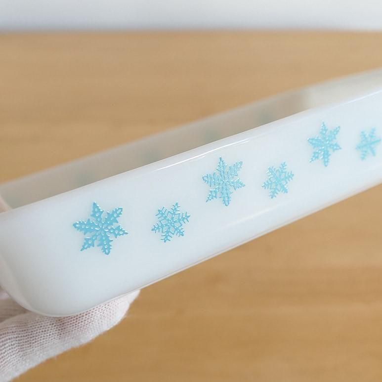 ☆4】オールドパイレックス スノーフレーク キャセロール 1-1/4