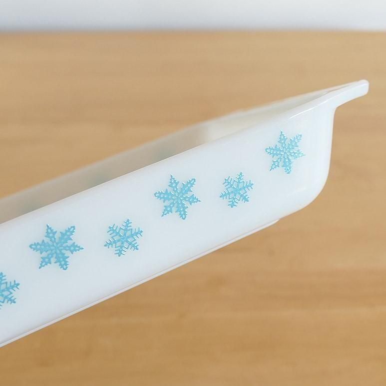 ☆4】オールドパイレックス スノーフレーク キャセロール 1-1/4