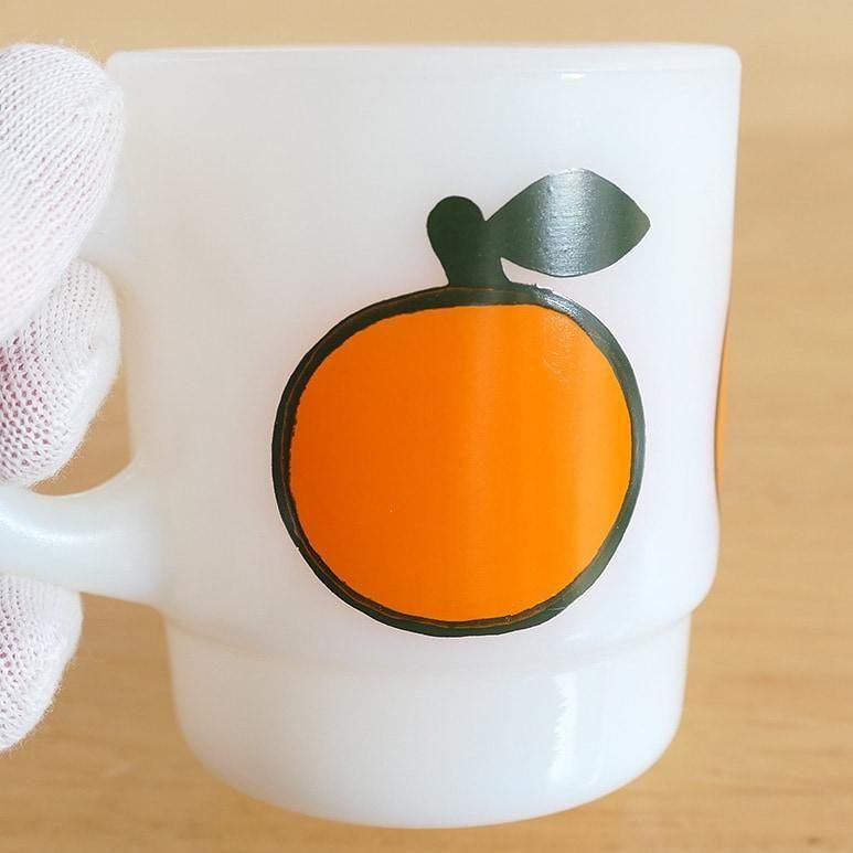 ファイヤーキング　ゲイファド　シリーズ　スープボウル　オレンジ　プルーン　リンゴ ファイヤーキング ゲイファド シリーズ スープボウル オレンジ