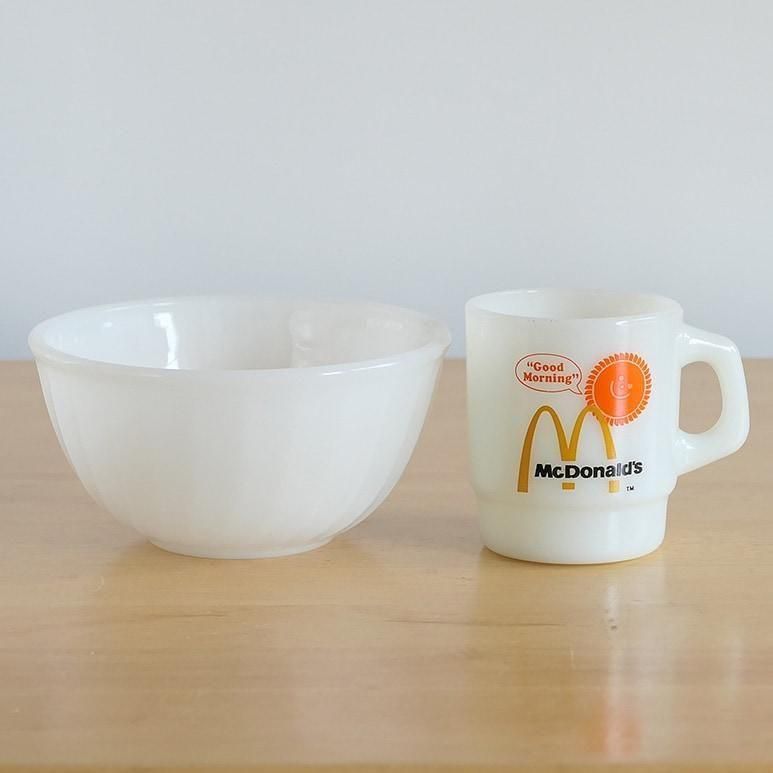 ☆4】ファイヤーキング ホワイト スワール ミキシングボウル 6インチ f