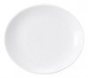 【新品50%OFF】19cm楕円皿　業務用洋食器　白　エクシブ