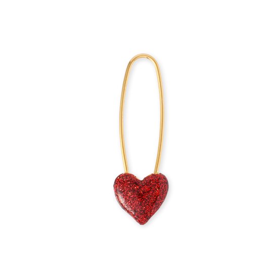 chigo online shop｜chigo｜Pierce｜Punk Pin Heart Glitter Pierce