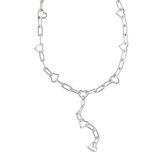 Open Heart Chain Necklace | NEW SEASON | chigo online shop