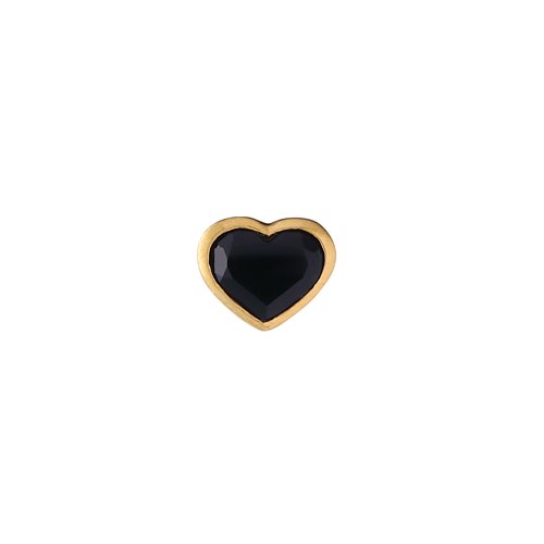 chigo × miyakotakayama Onyx Heart Pierce | LIMITED | chigo online shop