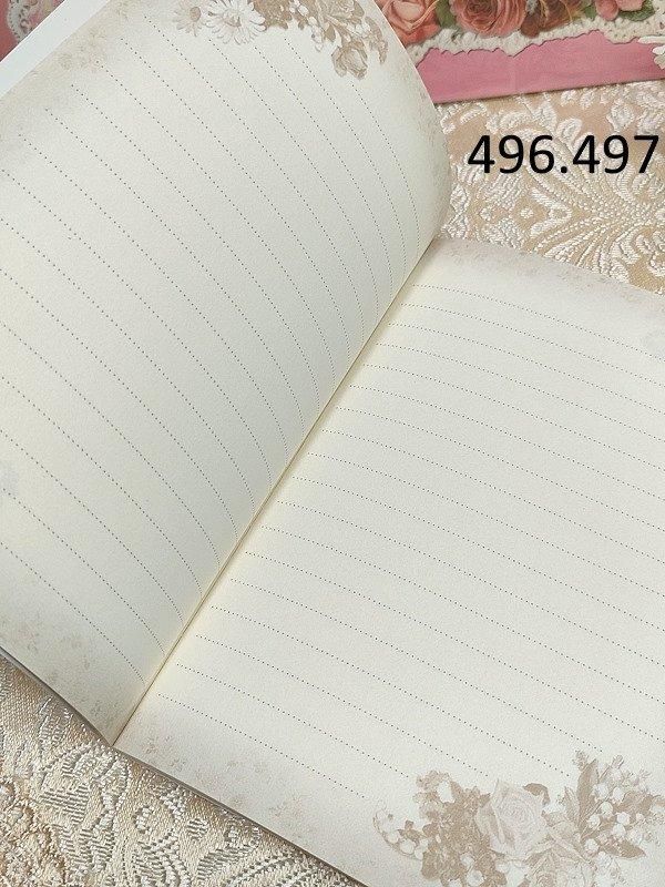 アンティーク調薔薇のファブリックノートブック　バラとエッフェル塔布の本 アンティーク調薔薇のファブリックノートブック バラとエッフェル塔布