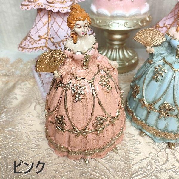 フレンチレディーフィギュア | 扇子を持つ貴婦人 - ◇Little Anne