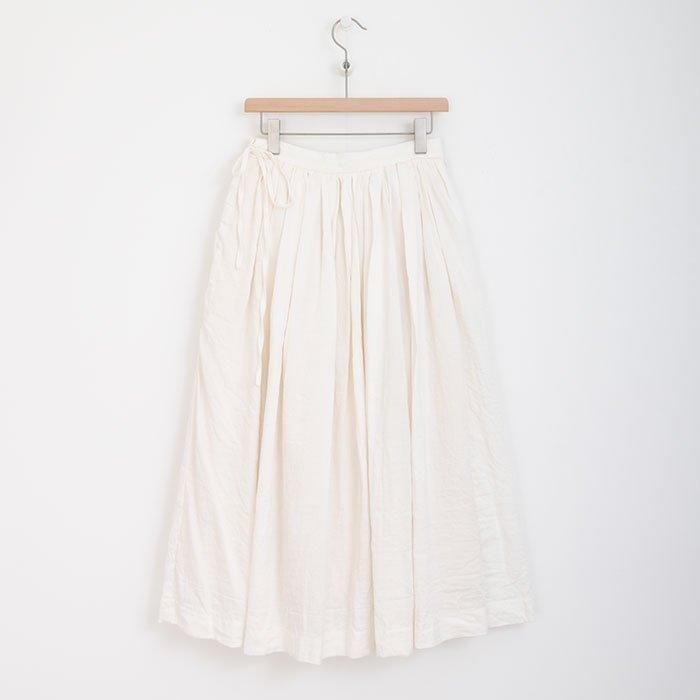 YAECA】シャツワンピース ホワイト コットン YAECA (MEN) (ヤエカ