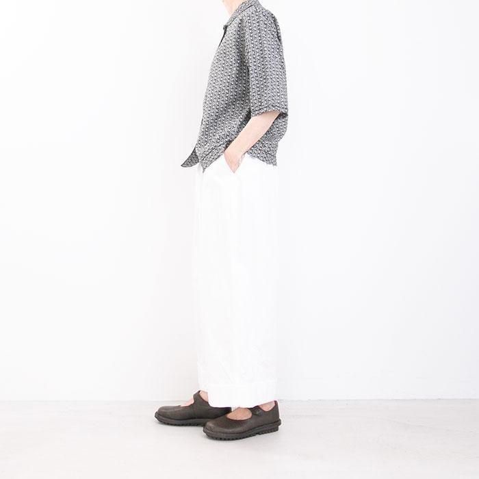 hirokoさま　ホームスパン homspun コットン　ギャザーブラウス drop-kaitori_25-2507-235