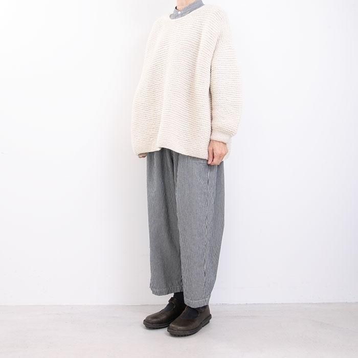 homspun ホームスパン　ピッコリーパンツ またまた再入荷** homspun ホームスパン 6ozヒッコリーギャザー