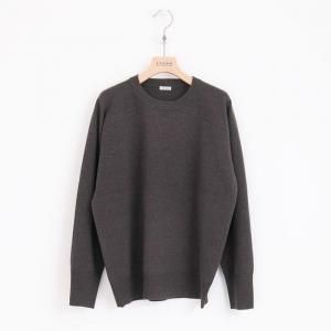 <img class='new_mark_img1' src='https://img.shop-pro.jp/img/new/icons47.gif' style='border:none;display:inline;margin:0px;padding:0px;width:auto;' />homspun ホームスパン ラム12G クルーネックプルオーバー(グレー) 新商品