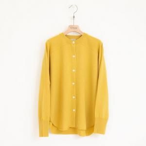 <img class='new_mark_img1' src='https://img.shop-pro.jp/img/new/icons47.gif' style='border:none;display:inline;margin:0px;padding:0px;width:auto;' />homspun ホームスパン ラム12G クルーネックカーディガン(イエロー) 新商品
